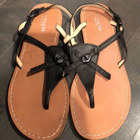 Coach Shoes - Coach black sandals Coach Shoes - Coach black sandals